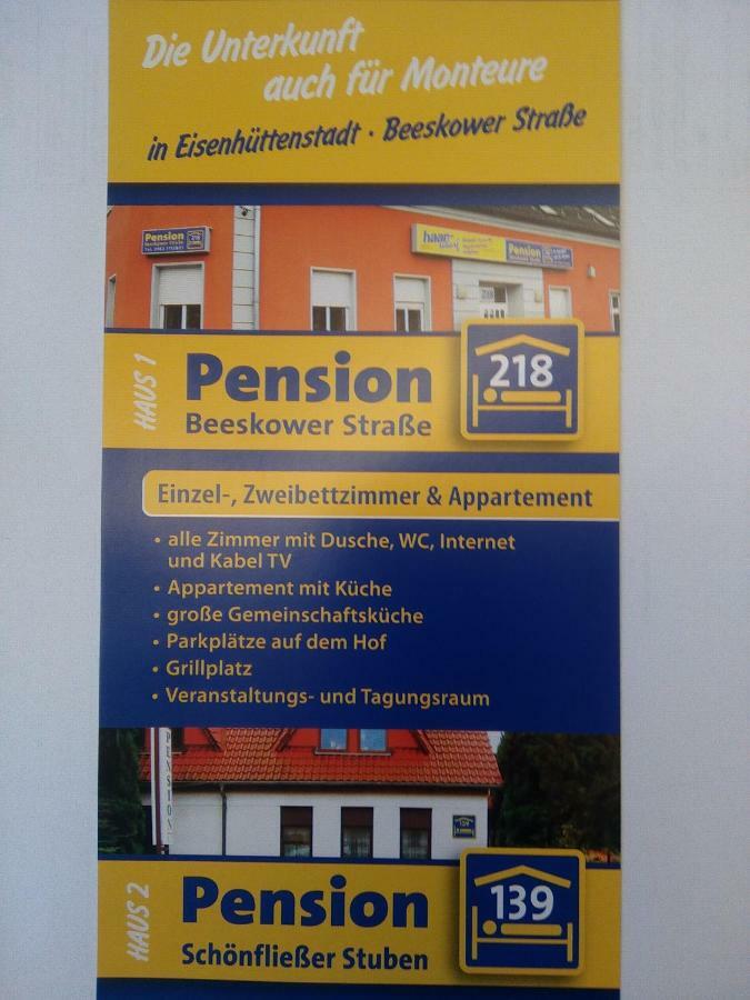 Zimmervermietung Schoenfliesser Stuben Auch Fuer Monteure 艾森许滕施塔特 外观 照片